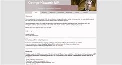 Desktop Screenshot of georgehowarth.org.uk